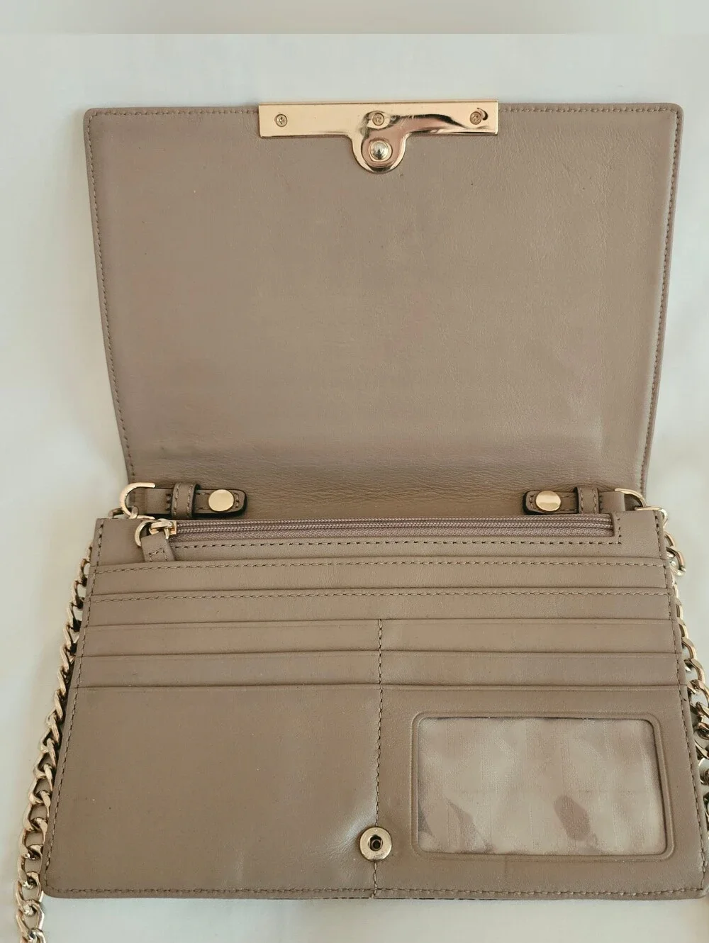 Michael Kors Flap Chain Crossbody Bag in Embossed Python Leather
